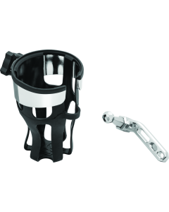 Chrome Perch Mount Drink Holder - Kuryakyn 6484