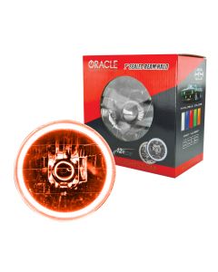 Oracle Pre-Installed Lights 7 IN. Sealed Beam - Amber Halo - 6905-005