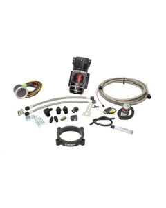 Snow Performance 11-17 Mustang Stg 2 Boost Cooler F/I Water Inj. Kit (SS Brded Line/4AN Fittings) w/ - SNO-2132-BRD-T