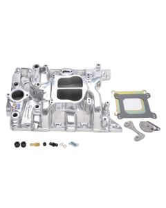 Edelbrock Performer Pontiac Polished Manifold - 21561