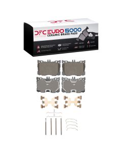 DFC 16-23 Mercedes-Benz GLC43 AMG Front Euro 5000 Ceramic Brake Pads and Hardware Kit - 1600-1871-01