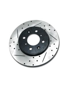 BLOX Racing Slotted And Cross-Drilled Rotor Left SIde - BXBS-10150-L