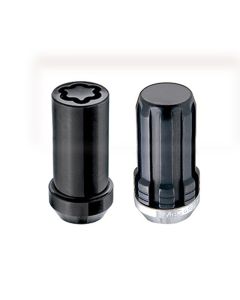 McGard SplineDrive Tuner 6 Lug Install Kit w/Locks & Tool (Cone) M14X1.5 / 22mm Hex - Blk - 65630BK