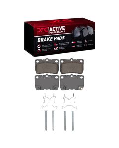DFC 06-13 Lexus GS350 Rear Active Performance Pads and Hardware Kit - 1115-1113-01