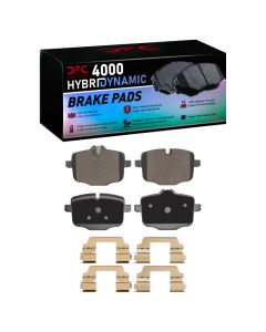 DFC 11-19 BMW M6 Gran Coupe Rear 4000 HybriDynamic Brake Pads and Hardware Kit - 4000-1469-01