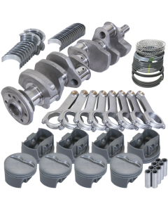 Eagle SBC 350 Competition Rotating Assembly 3.750in Stroke 5.700in Rods Forged Pistons .030 Overbore - 12008030