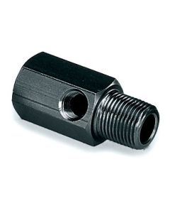 Moroso Fuel Pressure Gauge Fitting - 3/8in NPT Female to 3/8in NPT Male - 65310
