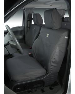 Covercraft 22-24 Dodge Ram 2500 Carhartt SeatSaver Custom Front Row Seat Covers - Gravel - SSC2588CAGY