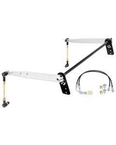 RockJock JK Antirock Sway Bar Kit 4 Door Rear Billet Aluminum Arms - RJ-236202-101