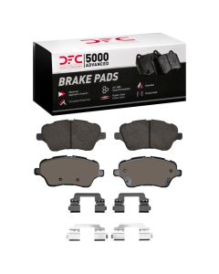 DFC 14-23 Ford Fiesta (USA/Canada) Front 5000 Advanced Ceramic Brake Pads and Hardware Kit - 1551-1730-01