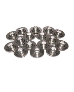 COMP Cams Titanium Valve Spring Retainers 10 Degree Offset, Fits Chevrolet LS Engines 1997-2019, Titanium Material, Natural Finish, 1.600" Diameter - 260-784-16