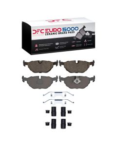 DFC 96-03 BMW 525I (USA/Canada) Rear Euro 5000 Ceramic Brake Pads and Hardware Kit - 1600-0692-12