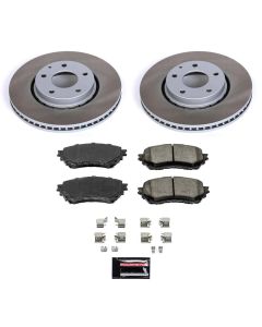 Power Stop 2021 Mazda 6 Front Semi-Coated Rotor Kit - SC8840