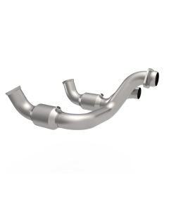 Kooks 20-22 Ford F250 7.3L V8 / Ford F350 7.3L V8 3in SS High Output Green Catted Connecting Pipes - 14003400