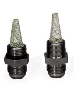 Moroso Oil Filter Fitting -12An Male to -12An Male w/External Screen - Single - 23961