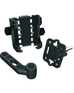 Kuryakyn Tech Connect Cradle for Perch Mount - Black