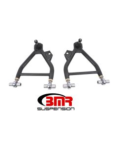 BMR 94-04 Mustang Lower A-Arm (Coilover Only) w/ Adj. Rod End and STD. Ball Joint - Black Hammertone - AA042H