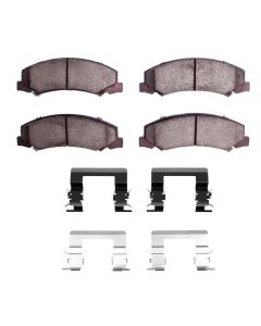 DFC 11-16 Chevrolet Impala Limited Front 5000 Advanced Low Metallic Brake Pads and Hardware Kit - 1551-1159-01