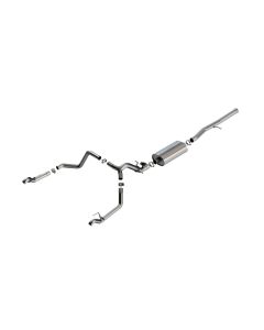 Borla 2024 Chevy Silverado 1500 6.2L V8 Touring Catback Exhaust (Use Fact Fascia Tips) - 140990