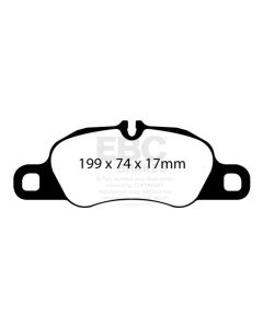 Porsche Front Brake Pads: EBC Greenstuff & Redstuff Set