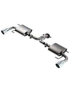 BOR Axle Back Touring Exhaust - BORL-11968