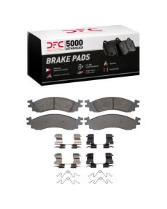 DFC 06-10 Ford Explorer Sport Trac Front 5000 Advanced Ceramic Brake Pads and Hardware Kit - 1551-1158-01