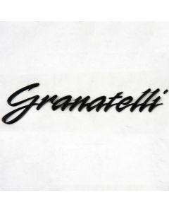 Granatelli Logo Domed Decal - Black - 100010B