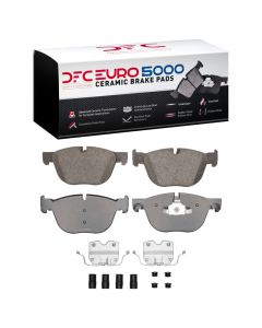 DFC 07-19 BMW X6 Front Euro 5000 Ceramic Brake Pads and Hardware Kit - 1600-1294-01