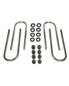 Tuff Country 99-16 Ford F-250 4wd w/Contact Overloads (Lifted w/4in 5.5in Block) Rear Axle U-Bolts - 27955