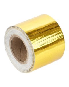 Torque Solution Gold Reflective Heat Tape 2in x 15ft - TS-GT-2X15