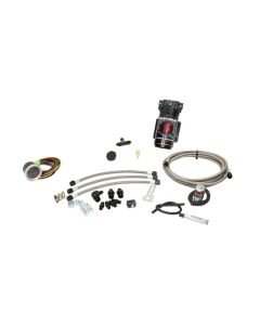 Snow Performance Chevy/GMC Stg 2 Boost Cooler Water Inj. Kit (SS Brded Line/4AN Fittings) w/o Tank - SNO-430-BRD-T