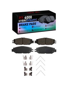 DFC 93-00 Lexus LS400 Rear 4000 HybriDynamic Brake Pads and Hardware Kit - 4000-0613-01