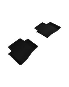 3D MAXpider 2013-2019 Cadillac XTS Kagu 2nd Row Floormats - Black - L1CD01121509