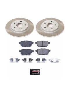 Power Stop 09-13 Toyota Matrix Rear Semi-Coated Rotor Kit - SC4737