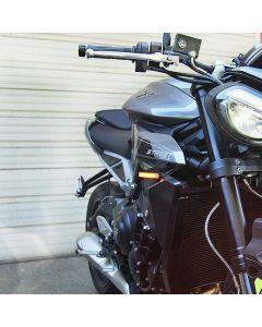 New Rage Cycles 2024 Triumph Street Triple Front Turn Signals - STREET-FB-24