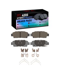 DFC 95-99 Toyota Avalon Rear 4000 HybriDynamic Brake Pads and Hardware Kit - 4000-0672-01
