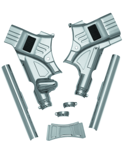 Chrome Neck Cover for Touring Bikes - Kuryakyn 6955