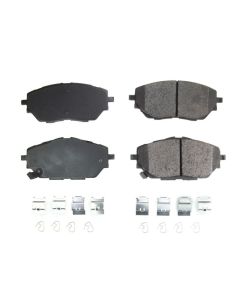 Power Stop 18-19 Toyota C-HR Front Z17 Evolution Ceramic Brake Pads w/Hardware - 17-2065