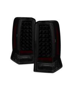 Xtune Cadillac Escalade 02-06 LED Tail Light Black Smoked ALT-JH-CE02-LED-BSM - 9028137