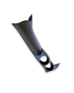 Autometer 02-03 Ford F150 (Not HD Model ) Black Dual Pilillar - 17310