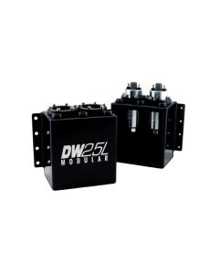 DeatschWerks 2.5L Modular Surge Tank (Fits 1-2 DW250iL Fuel Pumps - Pumps Not Included) - 6-000-25ST
