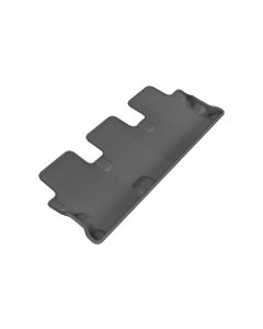 3D MAXpider 2014-2019 Toyota Highlander Kagu 3rd Row Floormats - Black - L1TY16331509