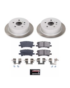 Power Stop 04-07 Toyota Highlander Rear Semi-Coated Rotor Kit - SC5333