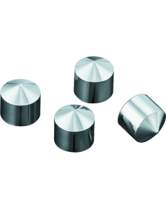 Kuryakyn Peaked Rocker Box Bolt Covers 4 Piece Twin Cam & Milwaukee-8 - 8372