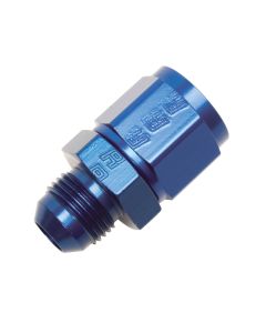 Russell Performance -10 AN Female to -8 AN to Male B-Nut Reducer (Blue) - 660030