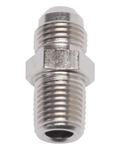 Russell Performance -4 AN to 1/4in NPT Straight Flare to Pipe (Endura) - 660431