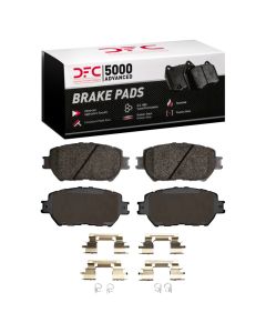 DFC 02-06 Toyota Camry Front 5000 Advanced Ceramic Brake Pads and Hardware Kit - 1551-0908-01
