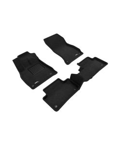 3D MAXpider 18-23 Audi Q5/SQ5 (FY/80A) / 21-23 Q5 PHEV Elegant Floor Liner R1 & R2 - Black - L1AD04704709