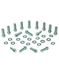 Moroso Chevrolet Big Block Intake Manifold Bolt Kit - 3/8in-16 x 1.25in - Set of 12 - 38410