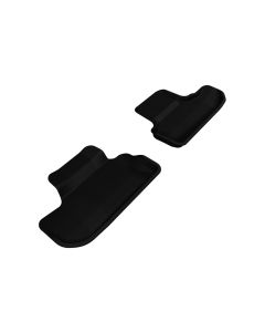 3D MAXpider 2008-2010 Dodge Challenger Kagu 2nd Row Floormats - Black - L1DG01521509